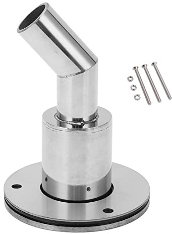 Raccordo di scarico attraverso lo scafo da 22 mm, manicotto per tubo di scarico dello scafo a gomito standard in acciaio inossidabile per riscaldatori a per parcheggio, grad