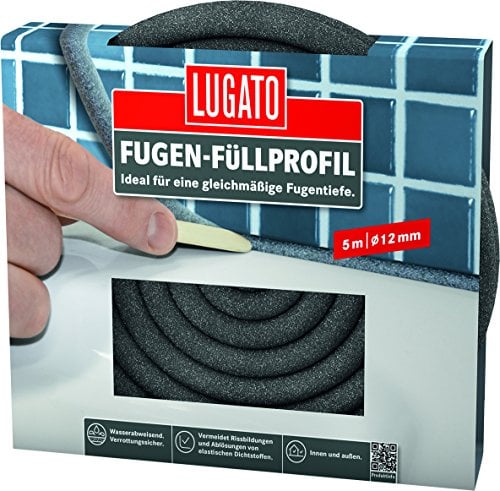 Lugato Fugen-Füllprofil 5 m 12 mm
