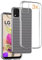 REY Pack 3X Transparent Silikonhülle TPU für LG K52 - LG K62, Handyhülle Premium Kratzfest TPU Durchsichtige Schutzhülle, Ultradünne 0,33 mm