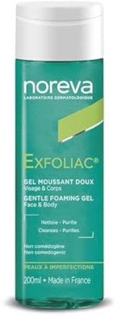 Noreva Exfoliac sanft schäumendes Gel, 200 ml