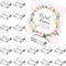 Hacaroa 20 Stück 5 cm Acryl Platzkartenhalter mit Kartenschlitz, klare Hochzeit Schildhalter Tischnummern Display Ständer für Menü, Name, Meeting, Bankett