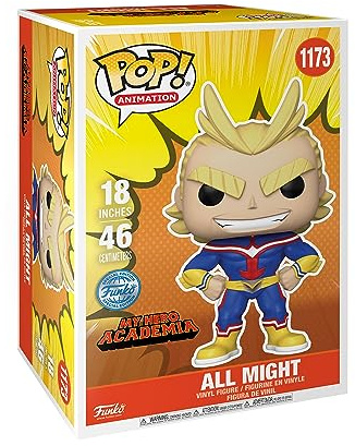 Funko Pop! Animation: My Hero Academia (MHA) - (MHA) - All Might 18 - Collectable Vinyl Figure - Gift Idea - Official Merchandise - Toys for Kids & Adults - Anime Fans - Model Figure for Collectors