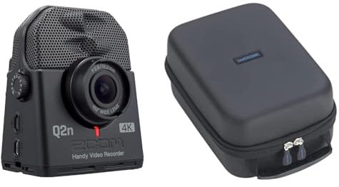 Zoom - Q2n-4K mit SCU-20 - Universelle halbharte Tasche - für Q2n-4K, H4nPro. - Schwarz