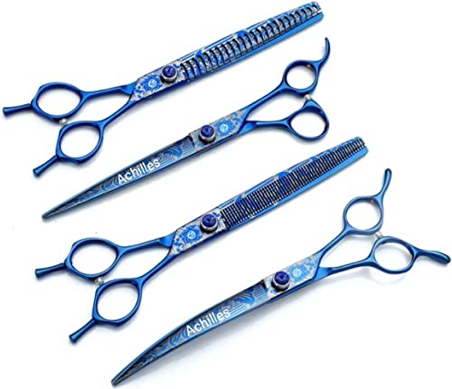 Achilles Japanisches Hundescheren-Set – Scheren-Set Hund – Pflegeschere für Hunde – Trimmschere Hund