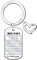 JRZDFXS Cadeau Papa Noel,Porte clef Papa je t'aime，Papa Porte-clés Cadeau,Porte-clés de de Papa,Cadeau de fête des pères,Cadeaux d'anniversaire,Cadeaux de Famille (6)
