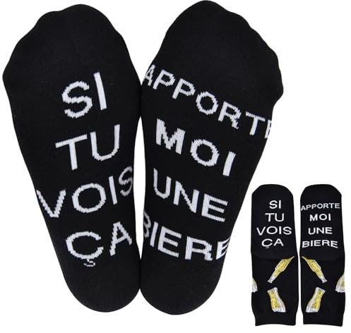 cheap4uk Chaussettes Fantaisie Cadeau Homme Femme Cadeaux Humoristique Pour Homme Rigolote Cadeau Humour 