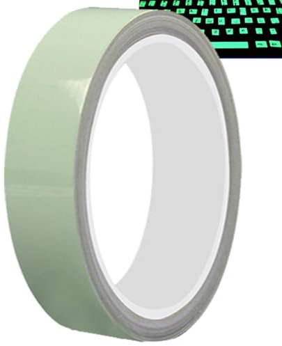 Samuliy Neon Masking Tape | Warnung Fluoreszierendes Reflektierendes Klebeband - Wasserdicht Tape für Flughäfen, Elektrostrom, Transport, Häfen, Brandschutz