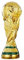 DAOIDE 2022 World Cup Trophy, Real Size Resin Soccer Collectible, Gold Office Desktop Decor (8.3 Inches)