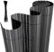 Joparri Canisse en PVC, Brise Vue en PVC 100 x 800 cm, Clôture de Jardin avec Serre-câbles, Brise-Vue pour Jardin, Balcon, terrasse, clôture, Double Renfort intérieur, Anthracite