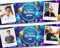 Geburtstagsbanner - XL Größen - Überraschen Sie Ihr Kind - Happy Birthday Girlande - Geburtstagsdekoration - Banner Personalisiert Ideal für Geburtstagsfeiern (Muster 9)