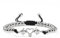 bicup Armband Armreif Schmuck Herren Frauen Bracelets Bracelet Jewellery Perlen Handgemachte Armbänder Hochzeit Verstellbare Armreifen Frauen Männer EKG
