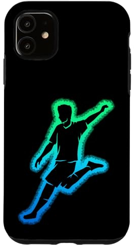 Hülle für iPhone 11 Fußball Fußballer Kinder Jungen