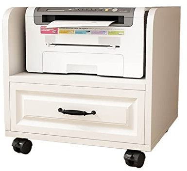 DDNGEJ Druckerständer Abnehmbarer Kopierer-Unterschrank Untertischgestell Druckergestell Vom Boden bis zur Decke reichendes Desktop-Chassis Lagergestell Druckerschra