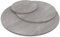 AUPROTEC Tischplatte 28mm rund Ø 800 mm Beton Perlgrau Holzplatte melaminharzbeschichtet Spanplatte mit Umleimer ABS Kante Auswahl: 80 cm