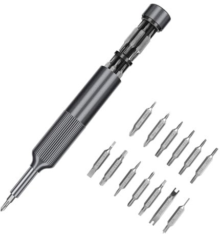 XOOL 27 in 1 Precision Screwdriver Set, Pen Style Mini Screwdriver with Built-in Storage, Magnetic Bit Holder, Ideal for Electronics, Watches, Laptops, and Small Repairs