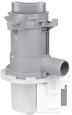 ensipart Ablaufpumpe für Waschmaschine kompatibel mit Beko 2840841500 kompatibel mit smeg 692970324 Entleerungspume mit Pumpenkopf und Sieb