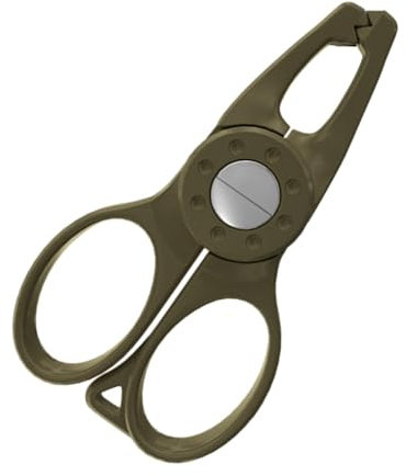 Bass Fishing Pliers | Small Fishing Controller Cutter - Serrated Fishing Controller Cutter, Lightweight Split Ring Pliers Portable for Tackle Box Accessory