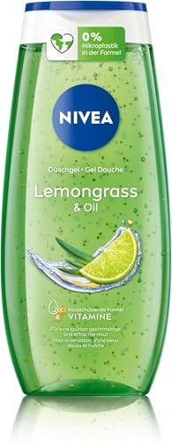 NIVEA Lemongrass & Oil Erfrischendes Körperduschgel 250 ml (Packung mit 5)