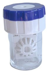 mophrati Hygienic and Healthy Lens Cleaner Case Box for Manual Rotation Type Plastic Lens Cleaner Plastic