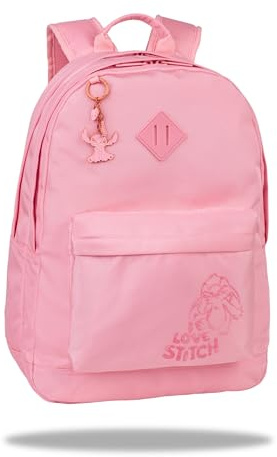 CoolPack Disney Stitch Scout – Schulrucksack mit 2 Hauptfächern & ergonomischer Polsterung (Peach)