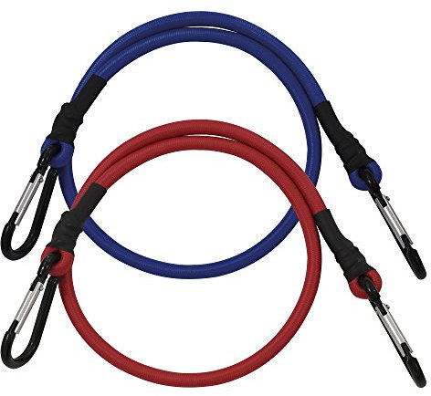 PETEX 43192200 Expander-Set Karabinerhaken, 2-Teilig