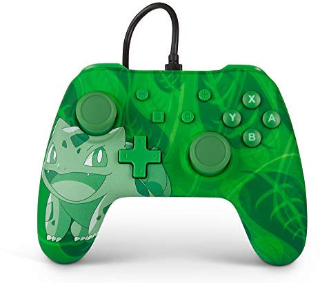 NSW Wired Controller Overgrow Bulbasaur