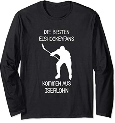 Eishockey Fan Iserlohn Langarmshirt
