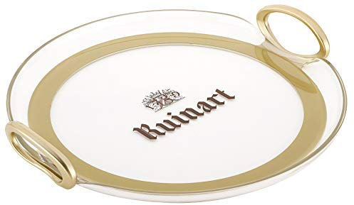 Ruinart Plateau à champagne Doré 37 cm