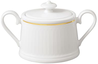 Villeroy & Boch Signature Château Septfontaines Zuckerdose, 150 ml, weiß/gold
