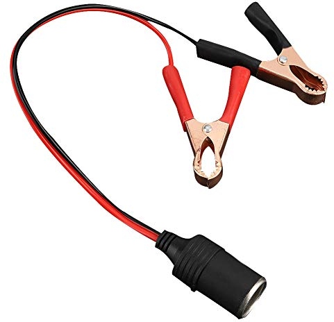 Zigarettenanzünder-Adapter, 10A hitzebeständige Autobatterieklemme 12V-24V verschleißfest für Autowaschmaschine