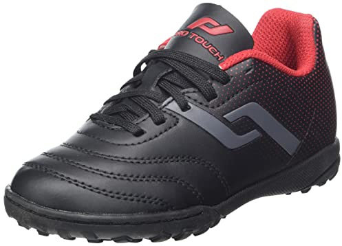 Pro Touch Unisex Kinder Classic Iii Fußballschuh, Schwarz Rot Anthrazit, 35 EU