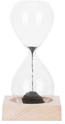 Sablier magnétique, Horloge sablier magnétique, Outil de synchronisation de Sable, Ornement de Bureau, Maison, minuterie d'attention, Cadeau d'anniversaire