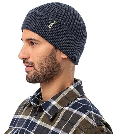 Jack Wolfskin Unisex Cosy Beanie-Mütze, Night Blue, One Size