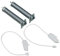 LUTH Premium Profi Parts Compatible avec Bosch 00754874 Ressorts de charnière de porte avec câble pour lave-vaisselle