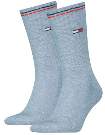 Tommy Hilfiger Unisex Crew Socken (2er Pack)