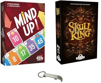 Mind Up Set + Skull King Französische Version + 1 Flaschenöffner EUR Blumie (Mind Up + Skull King)