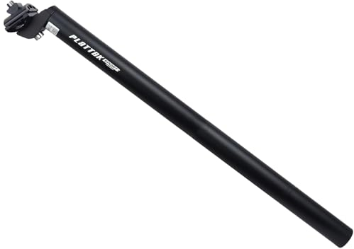 PLATTBK Fahrrad sattelstange 25,4 27,2 28,6 30,9 31,6mm Aluminium Sattelstütze 440mm für BMX Rennrad Downhill Bike Track Fixed Gear MTB