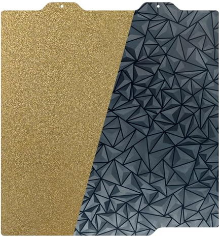 AJOYIB PEI strutturato & PEO liscio (motivo a diamante) Piastra a letto caldo Letto di stampa flessibile Compatibile con Bambu Lab A1 mini