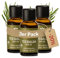 Heldengrün® BIO Teebaumöl [100% NATURREIN] Natürliche Haut- und Gesichtspflege - Tee Tree Oil - Teebaumöl Pickel unterstützt bei Unreinheiten - 3 x 30 ml