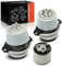 Frankberg 2x Motorlager + 1x Getriebelager Kompatibel mit Q7 4LB 3.0 TDI Qua.ttro 3.6 FSI Qua.ttro 2006-2015 T.o.u.a.r.e.g 7L6 7L7 7LA 3.0 V6 TDI 3.6 V6 FSI 2004-2010 Replace# 7L8199131A