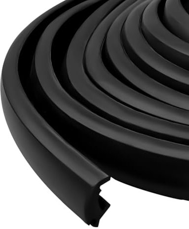 20FT RV Window Seal 5/16 x 9/16 Waterproof RV Window Rubber Seal Strip, Car Window Glass Edge Weather Stripping, Windshield Locking Gasket for Camper Marine Boat Truck, 6.1M Freely Cut Seal