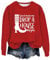 Halloween Costume Women's Long Sleeve Printed for Outdoor Workout, Streetwear Bathrobe Women with Zip Without, red, M