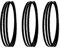 Rimmean 3 Lame for seghe a Nastro da 1612 mm, 1612 x 9,5 x 0,35 mm, 4 TPI, for Lame for seghe a Nastro for Il Taglio del Legno Makita