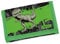 itenga Kinder Geldbörse - Geldbeutel und Brustbeutel - mit Klettverschluss, Kordelband, Geldscheinfach und Münzfach Sichtfenster für Mädchen und Jungen (Motiv T-REX)