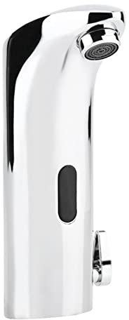 Fafeicy Robinet de Capteur Automatique, Robinet de Toilette de Salle de Bain en Laiton Chaud et Froid sans Touche, adapté à la Maison, au Bureau, à L'hôtel, pour le Public