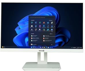 Terra All-in-One-PC 2410HA White – Intel Core i5 – 16 GB RAM – 500 GB SSD – 23,8″ Full HD Display – Windows 11 Pro – Leiser Business- & Home-PC