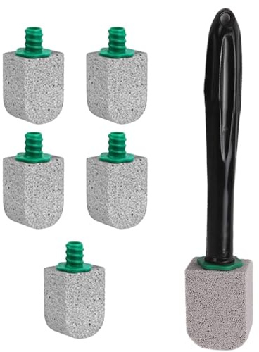 Bimsstein-Toilettenschüsselreiniger – Schrubber Mit Langem Griff | Kein Kratzer, Stabzubehör | Handgehaltener Kalzium-Kalk-Rostringentferner Für Die Reinigung Von Badezimmerporzellan Und