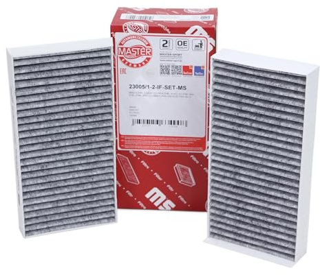Master-Sport 23005/1-2-IF-SET-MS Innenraumfilter für BMW 1 (F40), 2 (F45, F44, F46), X1 (F48), X2 (F39), I3; MINI