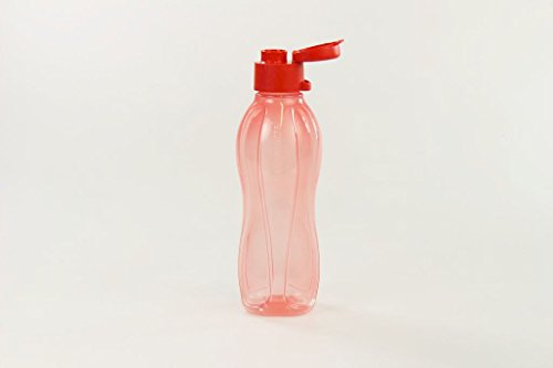 TUPPERWARE To Go Eco 500 ml lachs rot Flasche Wasser Trinkflasche Öko Ecoflasche
