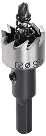 Sourcingmap 20mm HSS Drill Bit Hole Saw Cutter for Metal Alloy Wood